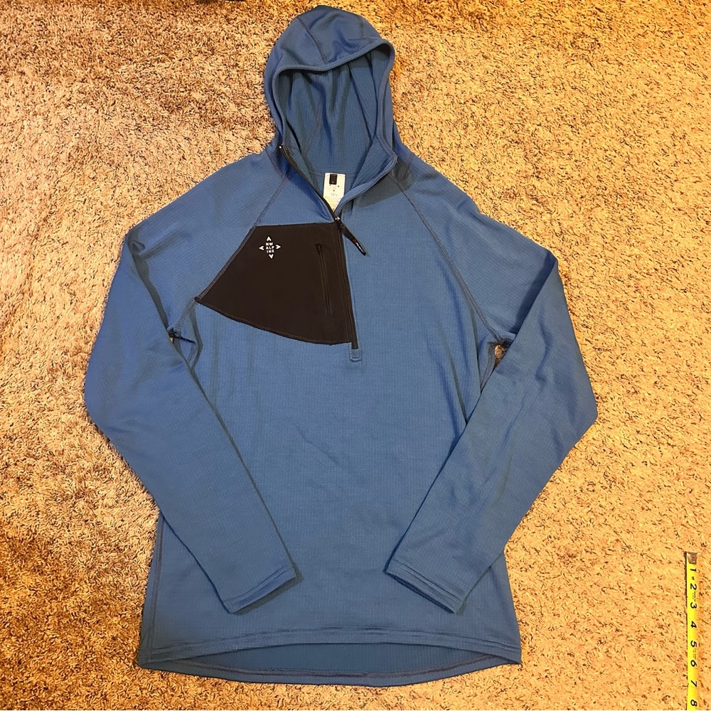 NW Alpine Black Spider Waffle Fleece